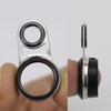 7mm-15mm Średnica wewnętrzna Przelotka do wędki Pierścień ceramiczny Akcesoria do pudełka wędkarskiego Zestaw naprawczy szczytówki