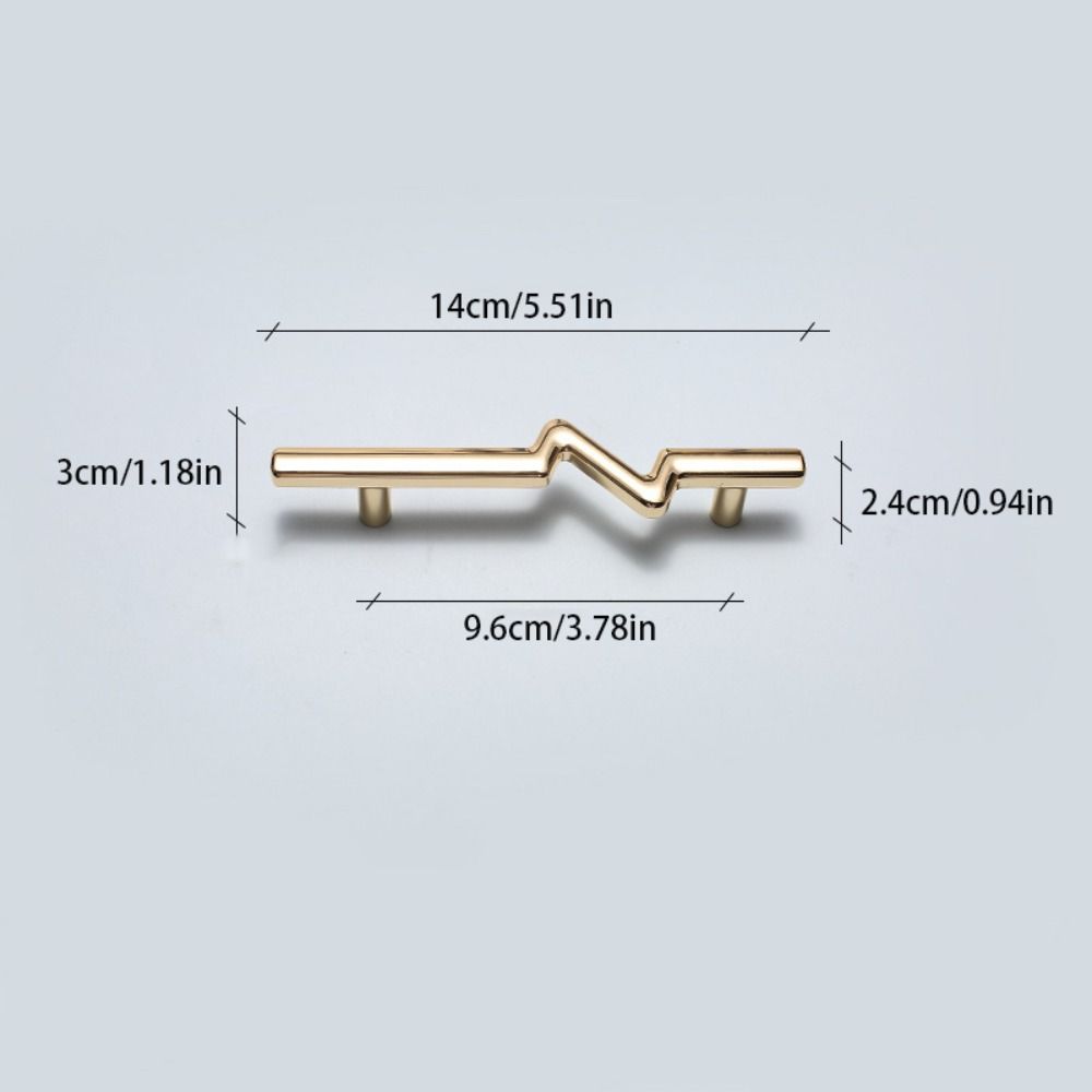 2pcs Modern Cabinet Handles Simple Drawer and Cabinet Drawer Knobs  Wardrobe Doors