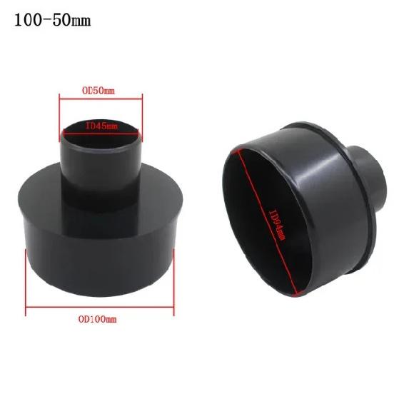 Hose adapter vacuum hose connector plastic reducer for flexible hose Adapter Dust collection accessories 1pcs