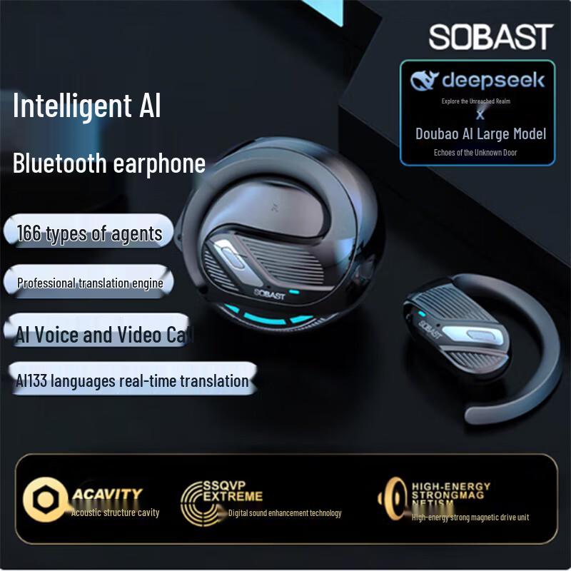 SE SOBAST True Wireless AI Bluetooth Earbuds