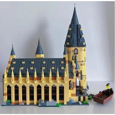 In Stock City The Great Hall Building Blocks Model Bricks Sets Gifts Toys for Children Kids Boys Girls Christmas Gift