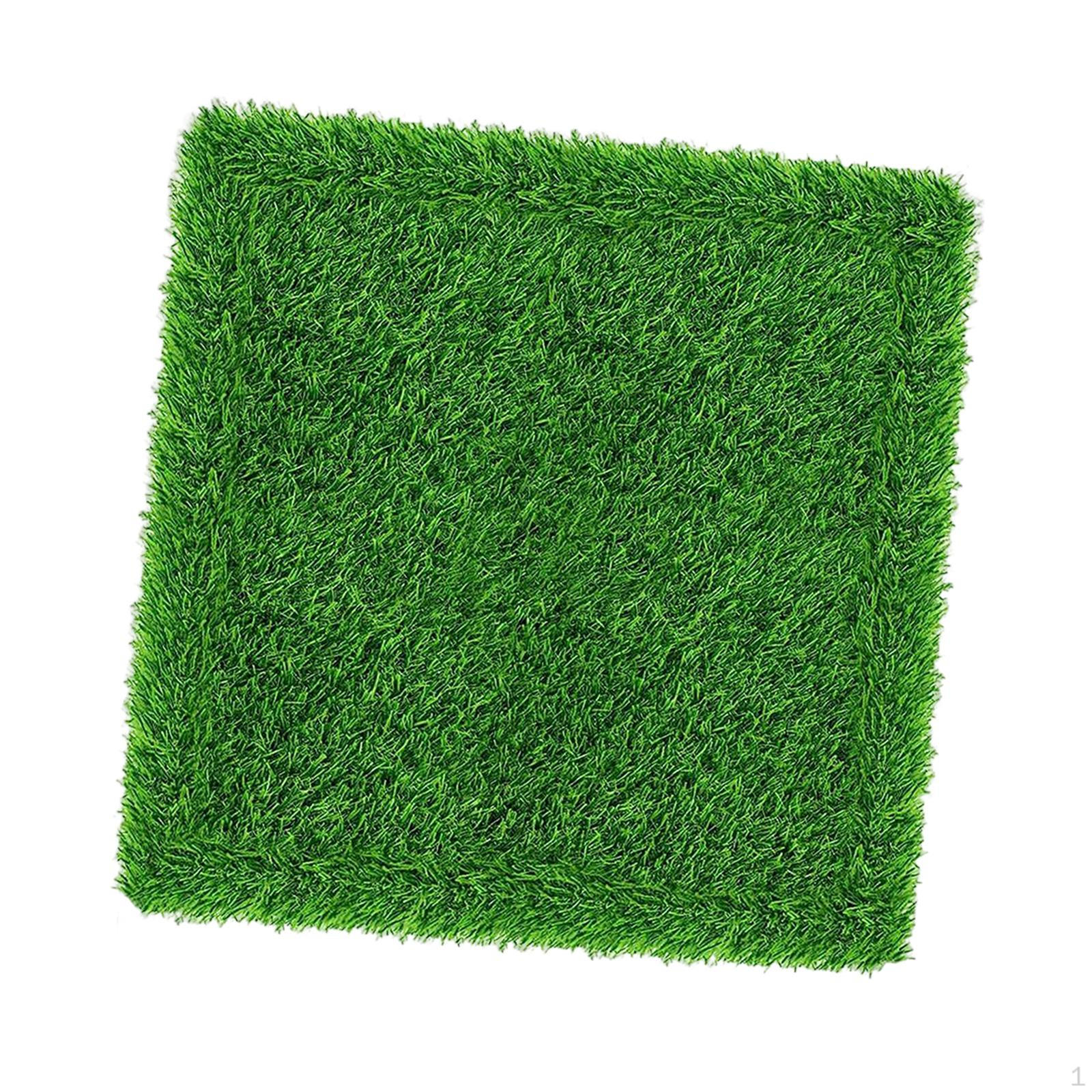 Chicken Nesting Boxes Pads, Artificial Grass Rug Synthetic for Coop Laying Box Pads