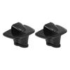 Shufearo 2pcs Car Black ABS Interior Roof Hook Clothes Hanger Hook Trim for V90 S90 XC40 XC60 XC90 2015-2020
