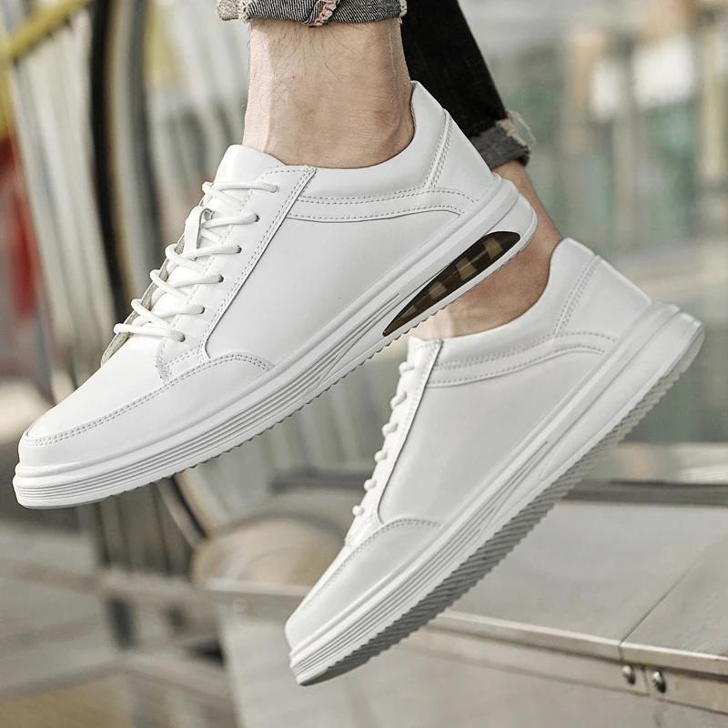 Модные мужские туфли из натуральной кожи — фото 7