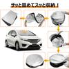 Honda Fit Front Windshield Sunshade UV No Suction Cups Light Heat UV Easy Interior with Storage Bag [Enhanced Version] GK3/4/5/6 GP5/6 (H25.9-R2.2)