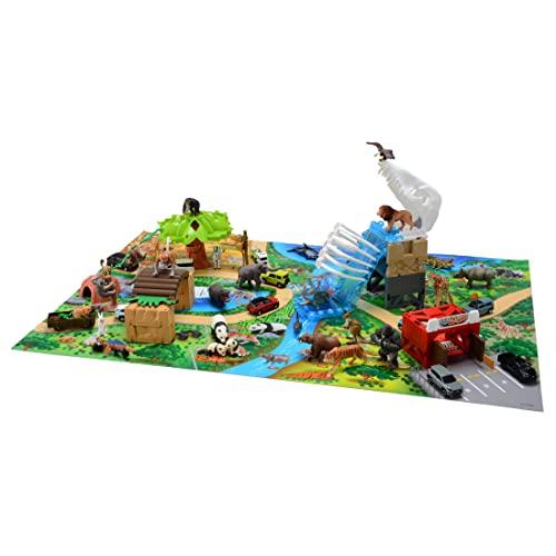 

Takara Tomy ANIA Freely Recombine! Safari Zoo Animal and Dinosaur Figures, Realistic, Moving Figures, Toys for Ages 3 and Up, Meets Toy Safety Stand