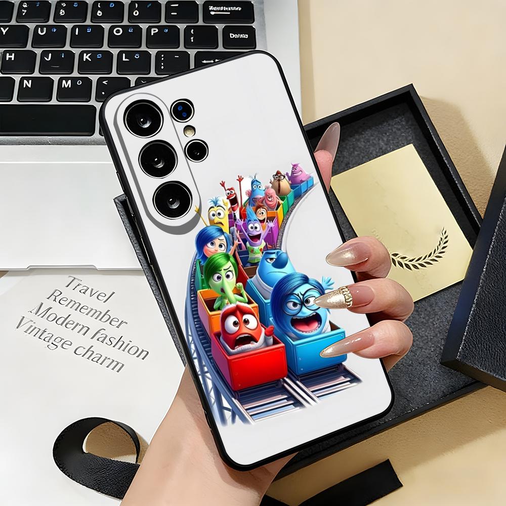 

Anime I-i-Inside O-o-Out Phone Case For Samsung S26 S25 S24 FE S23 S22 S21 Plus S20 Ultra Note20Ultra Black Soft Shell Galaxy S23 Ultra