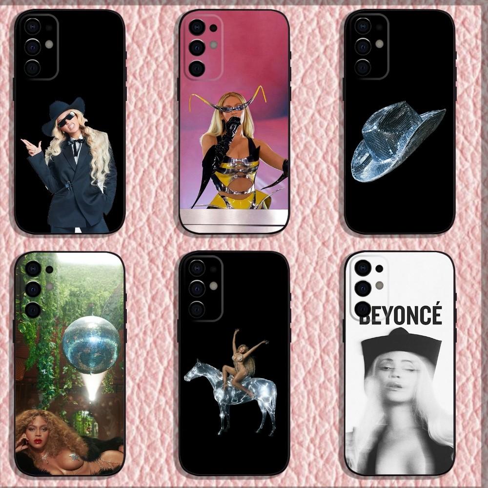 Hot Singer B-Beyonce Phone Case For Samsung S24,S21,S22,S23,S30,Ultra,S20,Plus,Fe,Lite,Note,10,9,5G Black Soft Shell