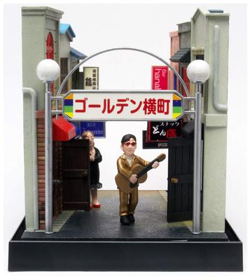 PLATZ Showa Retro World Golden Yokocho Plastic Model -Takaki Yamamoto- SRS-3