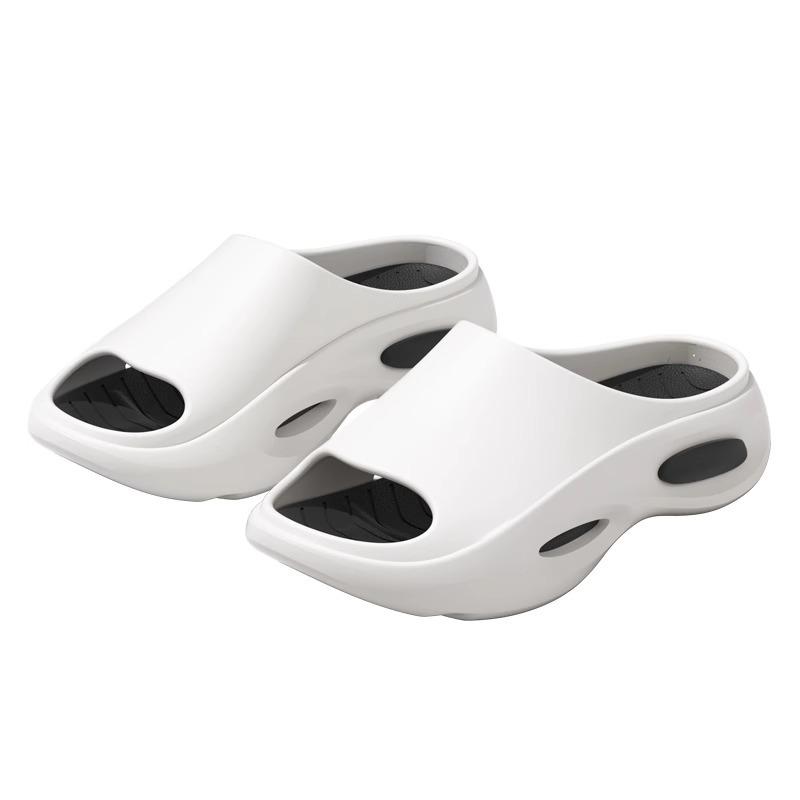 Fashion Comwarm Fashion Platform Men Sandals House Shoes Comfortable Antislip Soft Sole Male Slippers Indoor Bathroom Sandals Beach Shoe