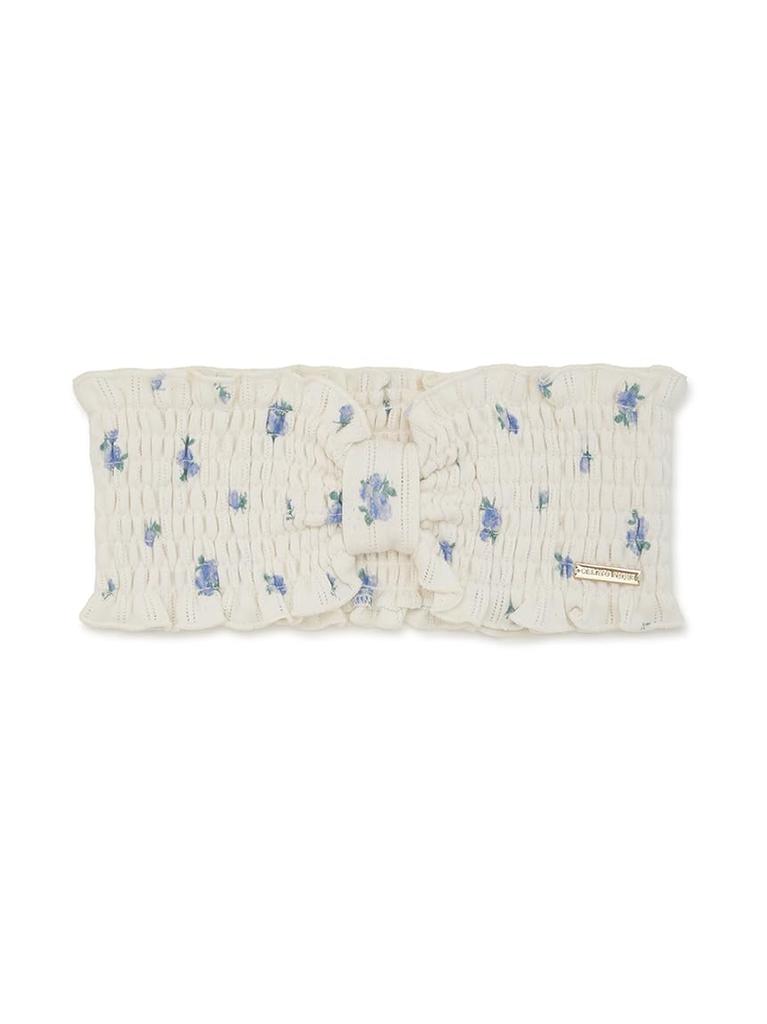 Little Rose Pattern Hairband PWGA254625BLUF Needle-Punched