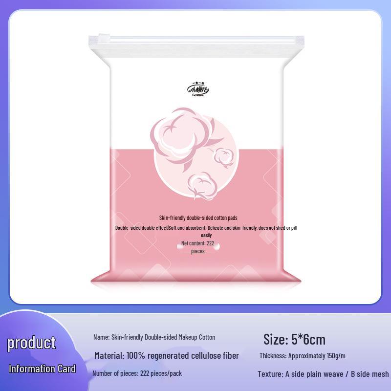 Extra Thick Cotton Makeup Remover Pads - Large Square Facial Cleansing Pads for Beauty Salons