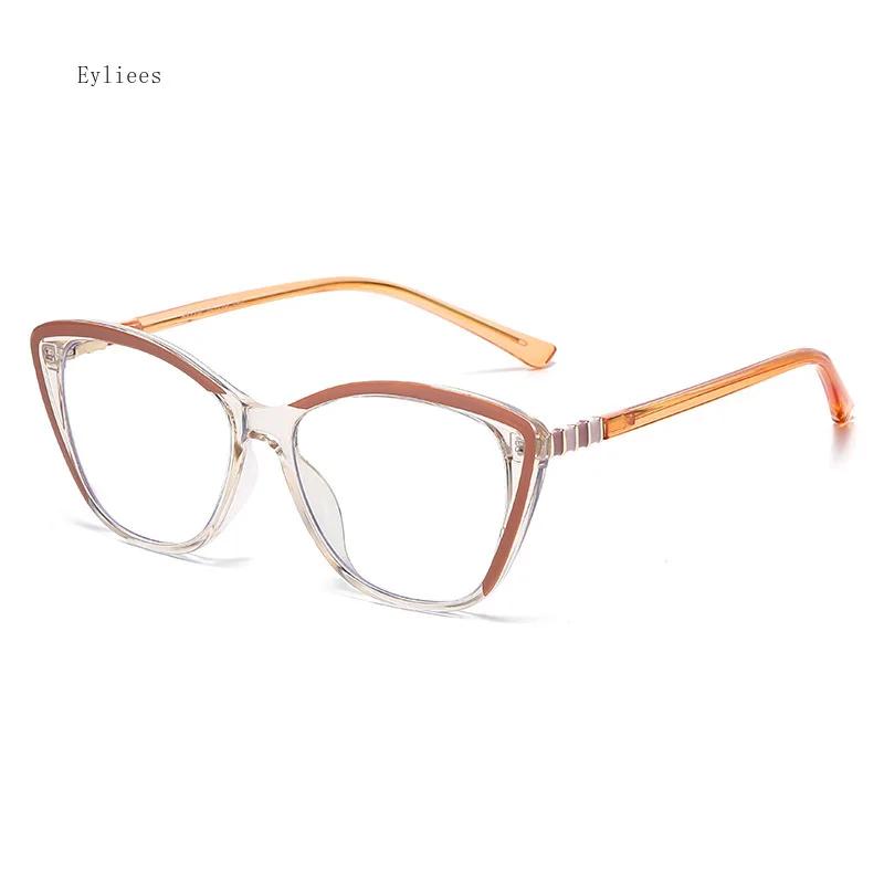 Men Women Luxury Photochromic Cat Eye Sunglasses Ultra Light Color Changing Myopia Eyewear Fashion Near Sight Goggle 0 ~ -4.0