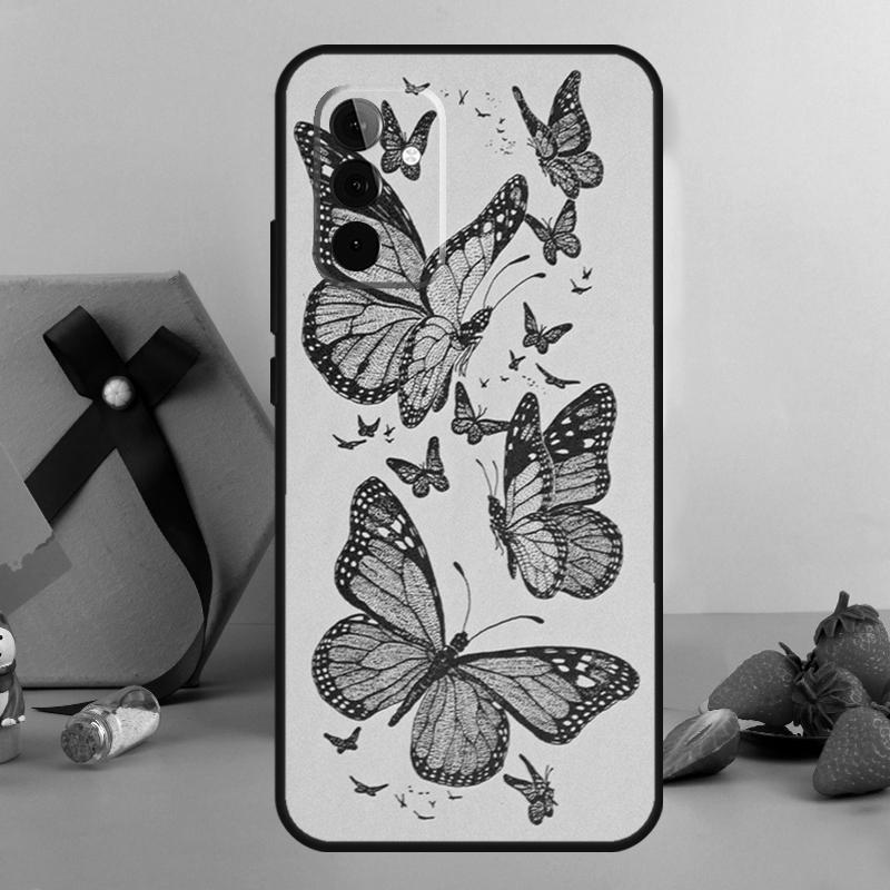 Cute Butterfly Case For Samsung Galaxy A13 A33 A53 A16 A17 A54 A34 A14 A15 A35 A55 A52 A12 A32 A26 A36 A56
