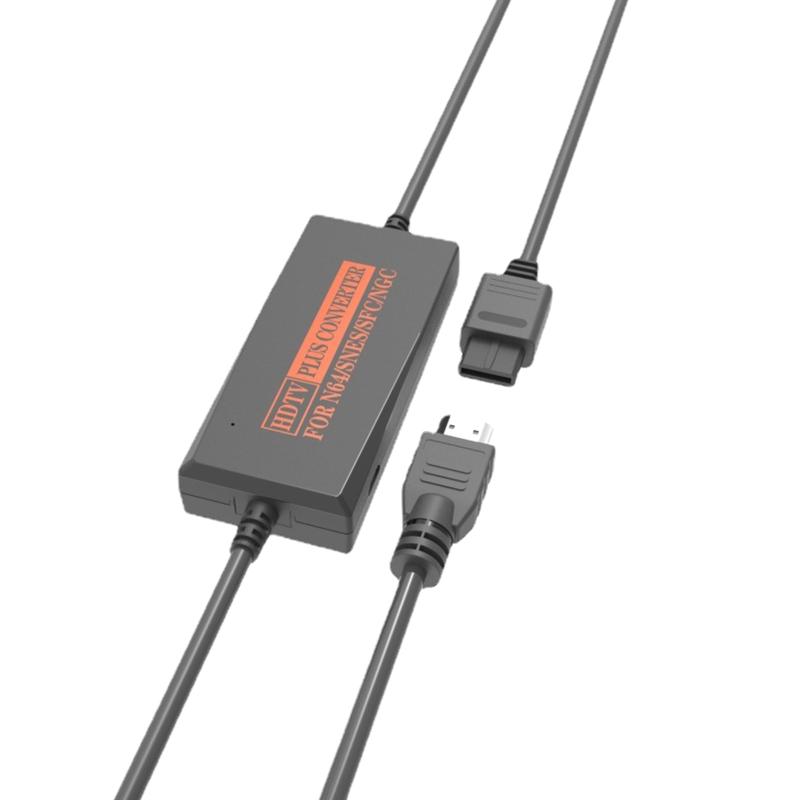Adapter Video Audio High Definition Cable Converter Widely for NGC/N64/SNES/for SFC Game Console Equipment