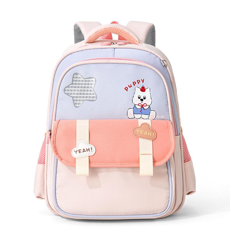 Children's School Bag High Quality Children's Backpack Fashion Primary School School Bag Ultra Light Burden Reduction Backpack