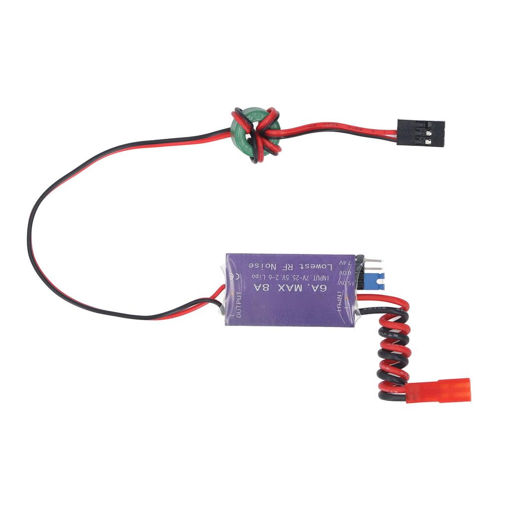 UBEC Voltage Regulator External Regulator Module for RC Helicopters 7-25.5V Battery Pack Input 5V 6V