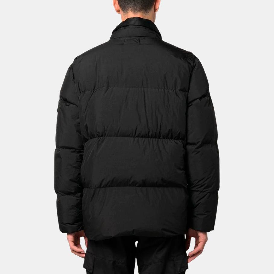 STONE ISLAND FW22 Daunenjacke Unisex Schwarz 771540123-V0029