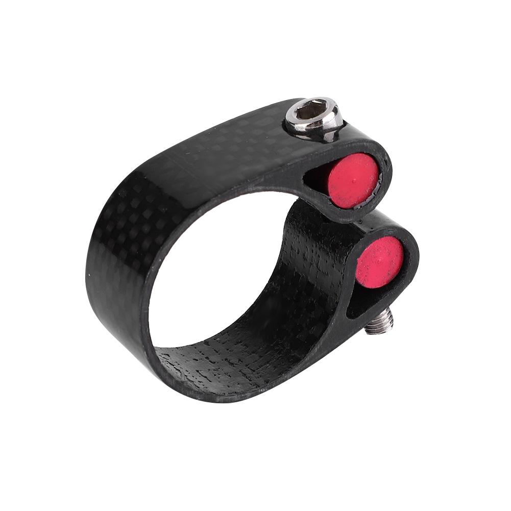 31.8mm Carbon Fiber Mountain Bike Bicycle Seat Post Clamp Quick Release Seat Post Clamp