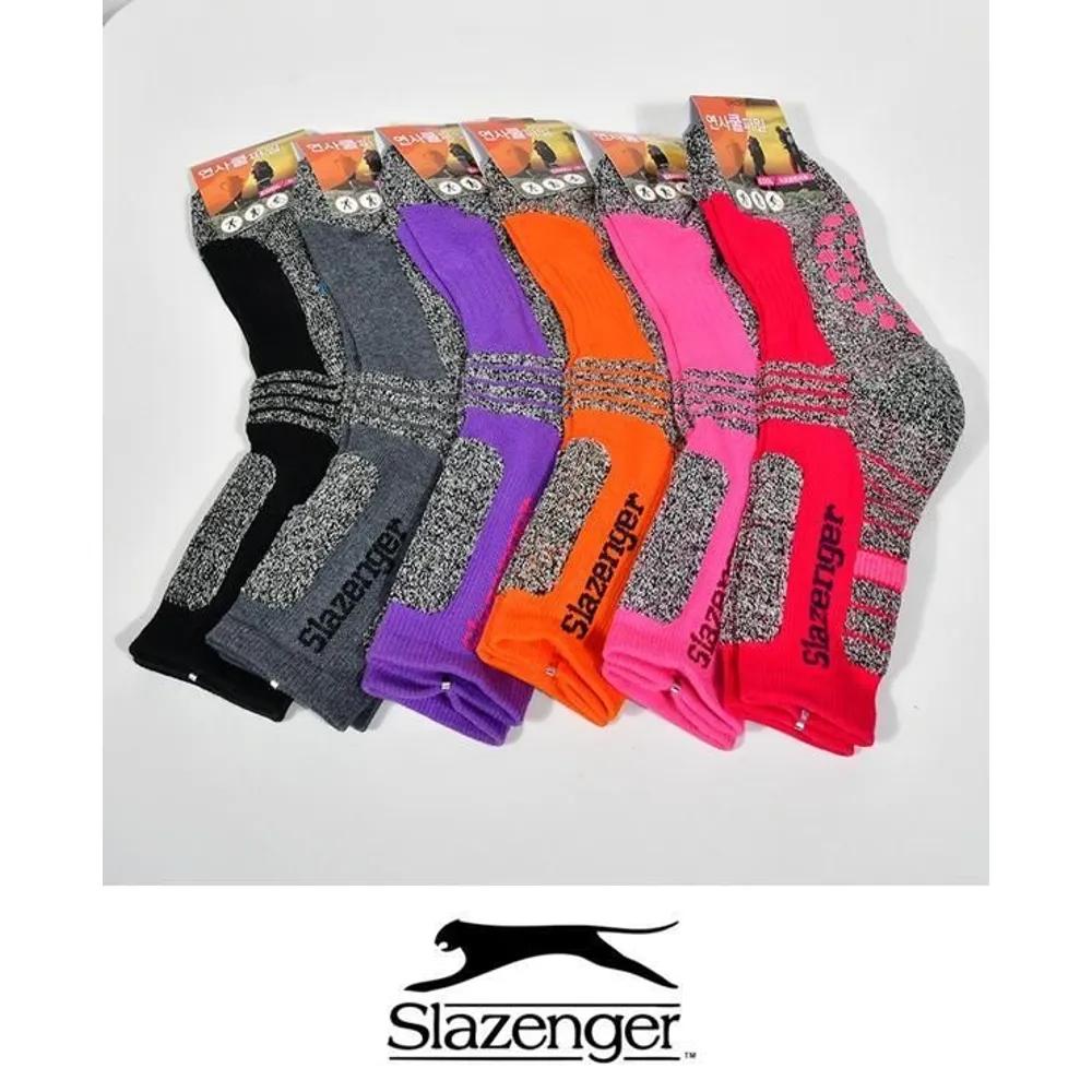 Slazenger Sport Color Block Ladies Cool Pile Long Knee Socks SW2209-0018 (41995485)