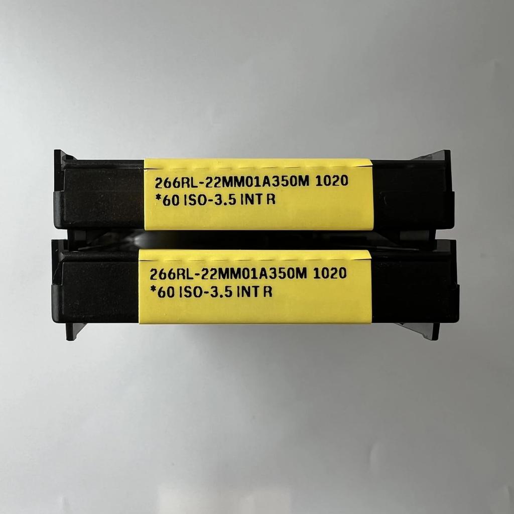 Original Sandvik / 266RL-22MM01A350M 1020 CNC Lathe Carbide Blade Tool 10 Pcs