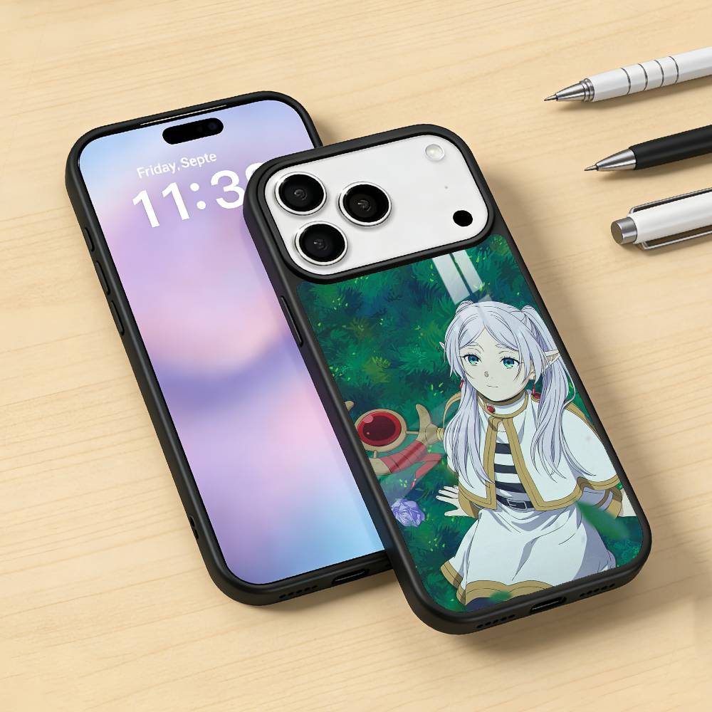 Sousou No F-Frieren Phone Case Magnetic For iPhone17 16 15 14 13 12 Pro Max For Magsafe Wireless Charging Cover