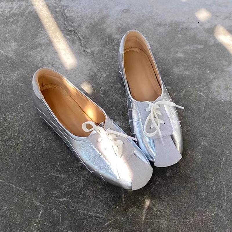 Женская обувь Плоская спортивная повседневная обувь Новые дизайнерские осенние тенденции Мокасины на шнуровке Женские туфли для ходьбы Мэри Джейн Zapatos Ladies 35 3255₽