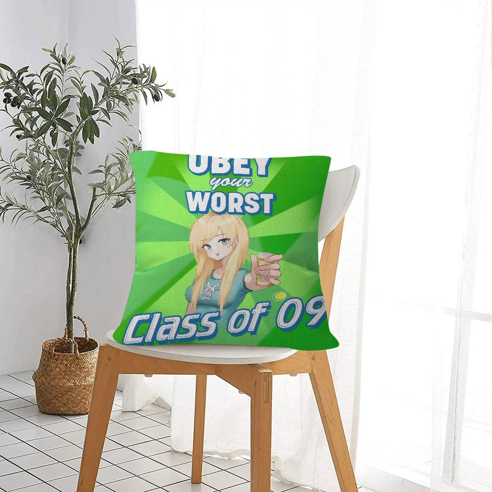 Game Class of  the FFlip SSide  Personalized picture text home decorative pillows Household Gifts xcm