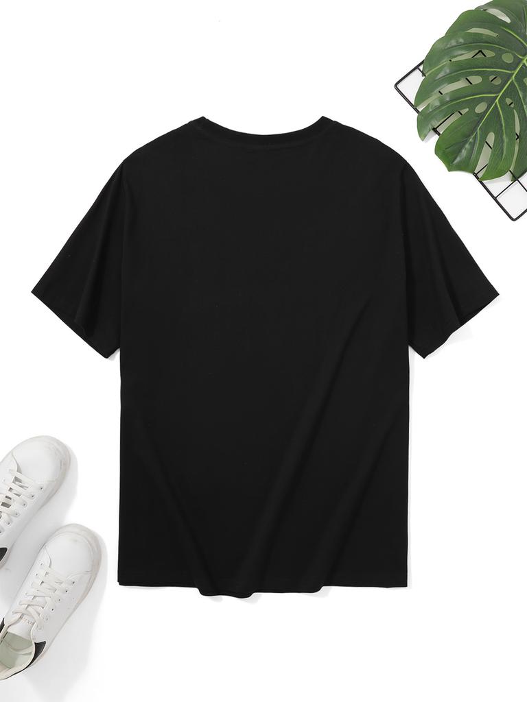 Herren Baumwoll-T-Shirt Lustiger Totenkopf Endlich Freitag Bierkrug Muster Kurzarm Rundhals Oberteil Geeignet für Bierliebhaber