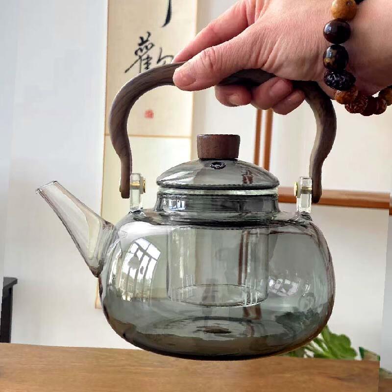 Zuozhixun Lingyun Glass Tea Pot & 1500W Electric Stove Set