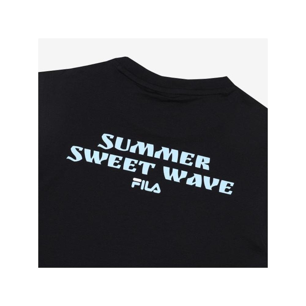[fila Kids] Water Play Muscle Fit Short Sleeve Tee  Fk2rsf2w06m Blk  q0zFk2rsf2w06mBlk
