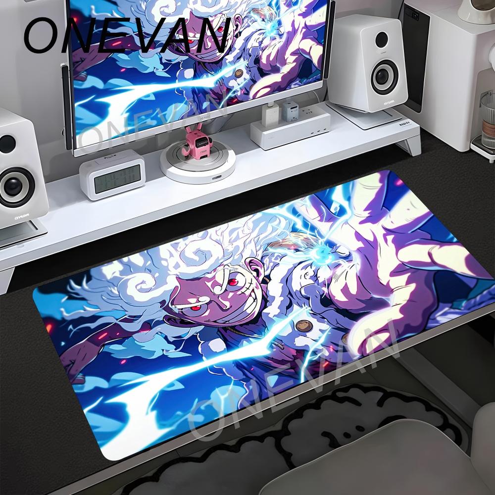 Mouse Pad Computer Size Mousepad Non-slip Gamer Keyboard Pads One Piece Luffy Mausepad New Keyboard Mats Design Desk Mat Carpet