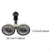 Car Ceiling Fan with Suction Cup, Adjustable Angle, Professional, Portable Accessory And USB