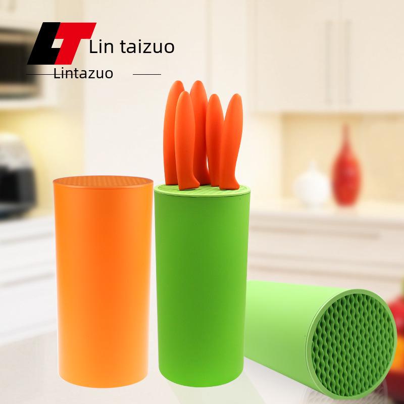 Multifunktionaler bunter Messerhalter aus Kunstharz