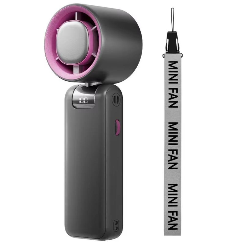 Portable Small USB Charging Fan Rechargeable Turbo Fan Turbo Handheld Fan  Women Makeup Tools