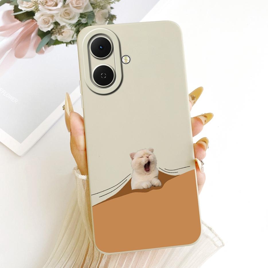 Für Tecno Spark Go 2 Hülle KM4 Niedlicher Hund Panda Cartoon Hülle Weiches TPU Mattes Handyhülle Für Tecno Pop 10 Pop10 Spark Go 2 Go2 Schale