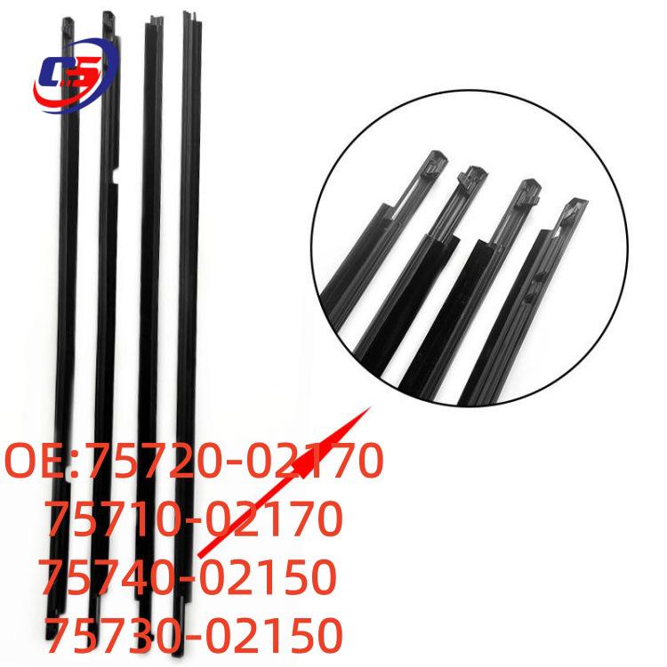 Toyota Corolla 07-13 Windshield Wiper Strip, Window Outer Sealing Strip 75720-02170