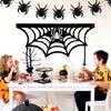 Halloween Party Decoration Hanging Banners Fireplaces Spiderweb Cover For Various Occasion