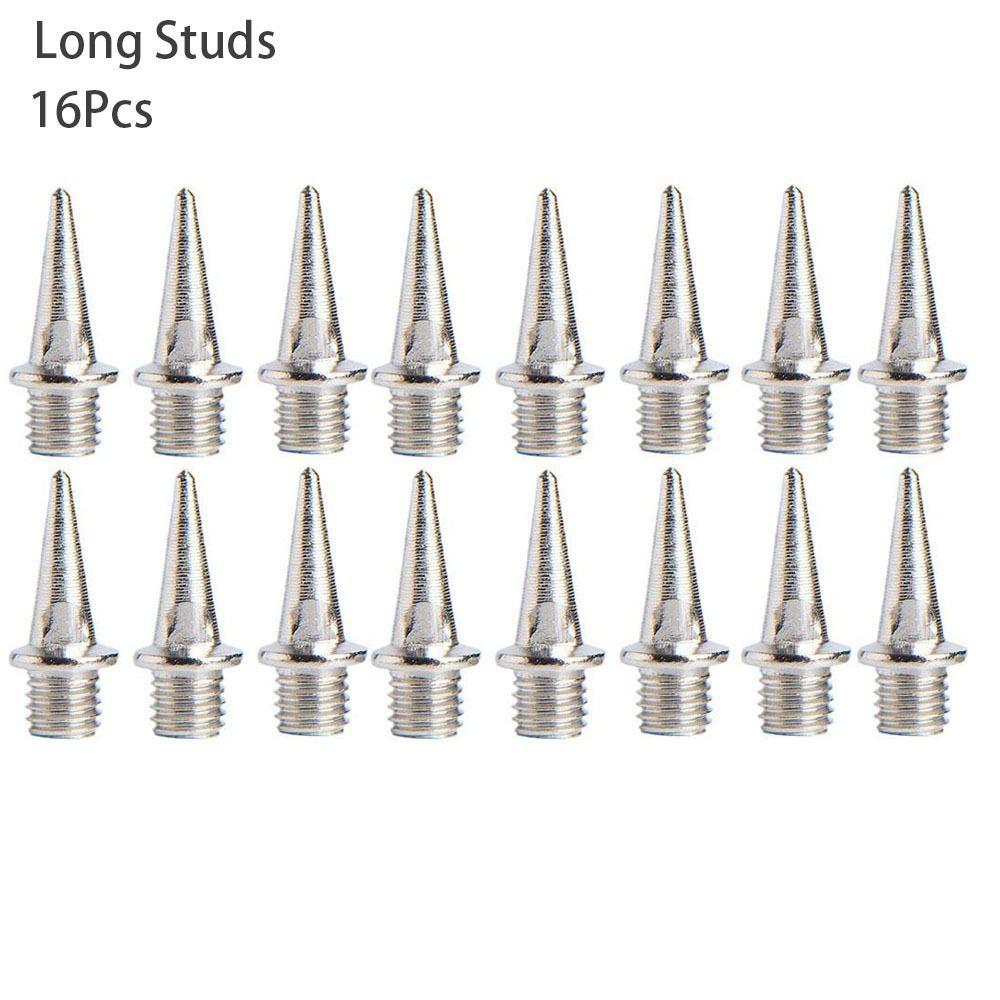 16Pcs Field Shoes Spikes Steel Track Spikes Wear-resistant Shoe Studs