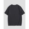 Men'S Dark-Themed Print Design T-Shirt - Loose Oversized Short-Sleeve Round-Neck T-Shirt for Summer Street Style