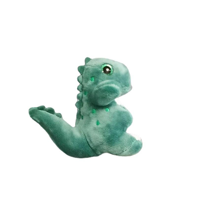 Dinosaur Green Charming Plush Keychain Cuddly Toy Gift For Kids And Adults