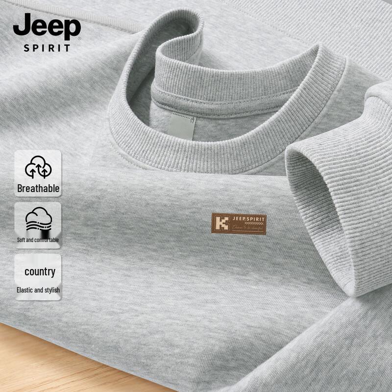 JEEP SPIRIT Men s Crewneck Sweatshirt M