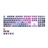 PBT Four-Sided Translucent Dye-Sub Keycaps: Customizable Full Set for Mechanical Keyboards