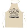 Kitchen Apron - Planetee - 'Ministry of Magic' Pattern - Durable Cotton - Printed In France