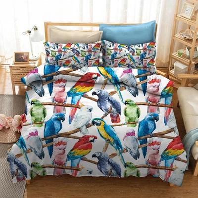 Watercolour Style 3D Printed Bedding Set Duvet Covers Pillowcases Comforter Bedding Set Bedclothes Bed Linen