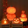 Halloween Light-Up Hollow Pumpkin Lantern for Outdoor Decor