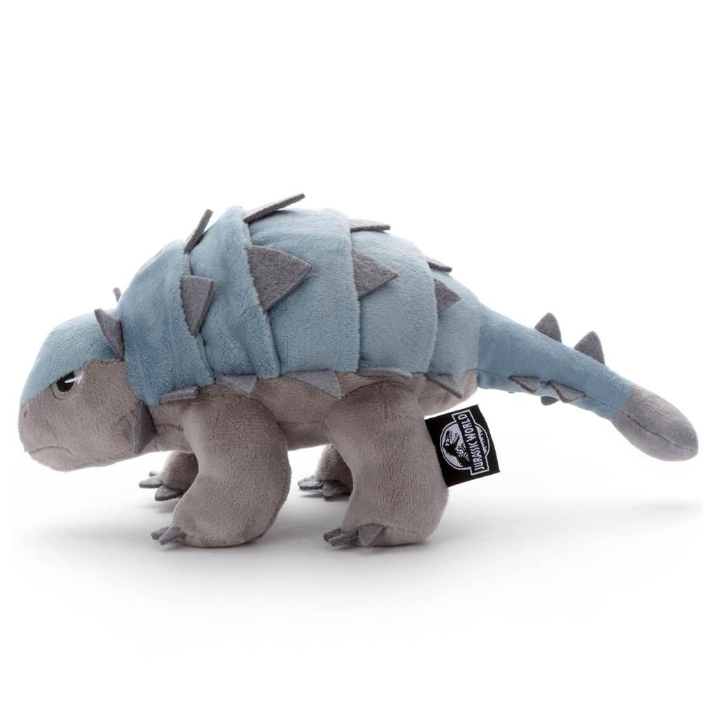 Jurassic World Ankylosaurus Plush Toy, Approx. 25cm Wide, 726330