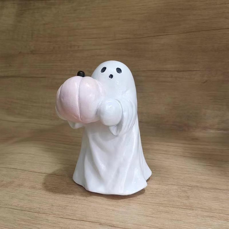New Creative Halloween Decoration - Pumpkin Ghost, Ghost Bat Party Scene Desktop Decoration