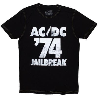 AC/DC Unisex-Erwachsene 74 Jailbreak T-Shirt mit Rückenaufdruck