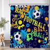 Animal Cartoon Shower Curtain Zoo Elephant Deer Zebra Owl Bee Sports Bathroom Decor Kids Child Polyester Bath Curtain With Hooks